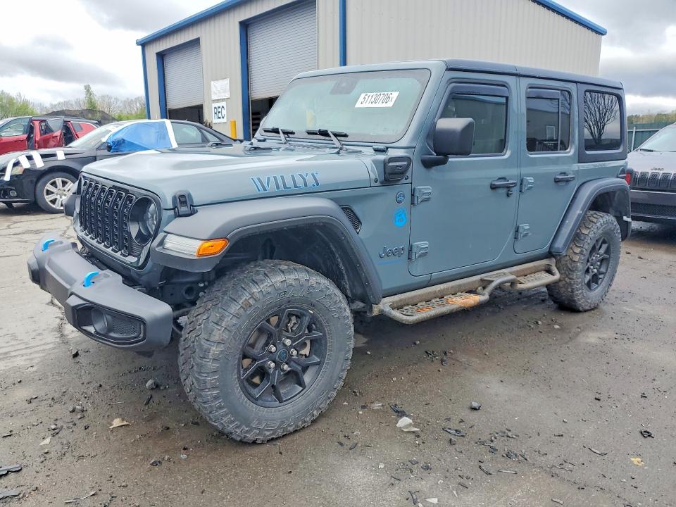 2024 Jeep Wrangler მანქანა იყიდება აუქციონზე, vin: 1C4RJXN60RW252366, აუქციონის ნომერი: 51130706