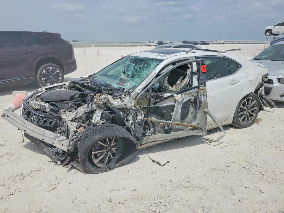 48481306 :رقم المزاد ، 19UUB2F34HA005525 vin ، 2017 Acura Tlx مزاد بيع