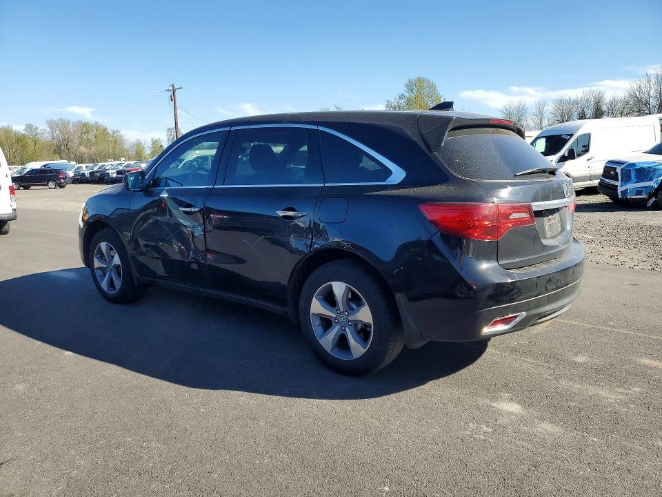 49122576 :رقم المزاد ، 5FRYD4H20GB002460 vin ، 2016 Acura Mdx مزاد بيع