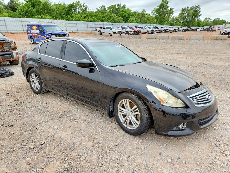 2013 Infiniti G37 Sedan მანქანა იყიდება აუქციონზე, vin: JN1CV6APXDM717956, აუქციონის ნომერი: 51501116