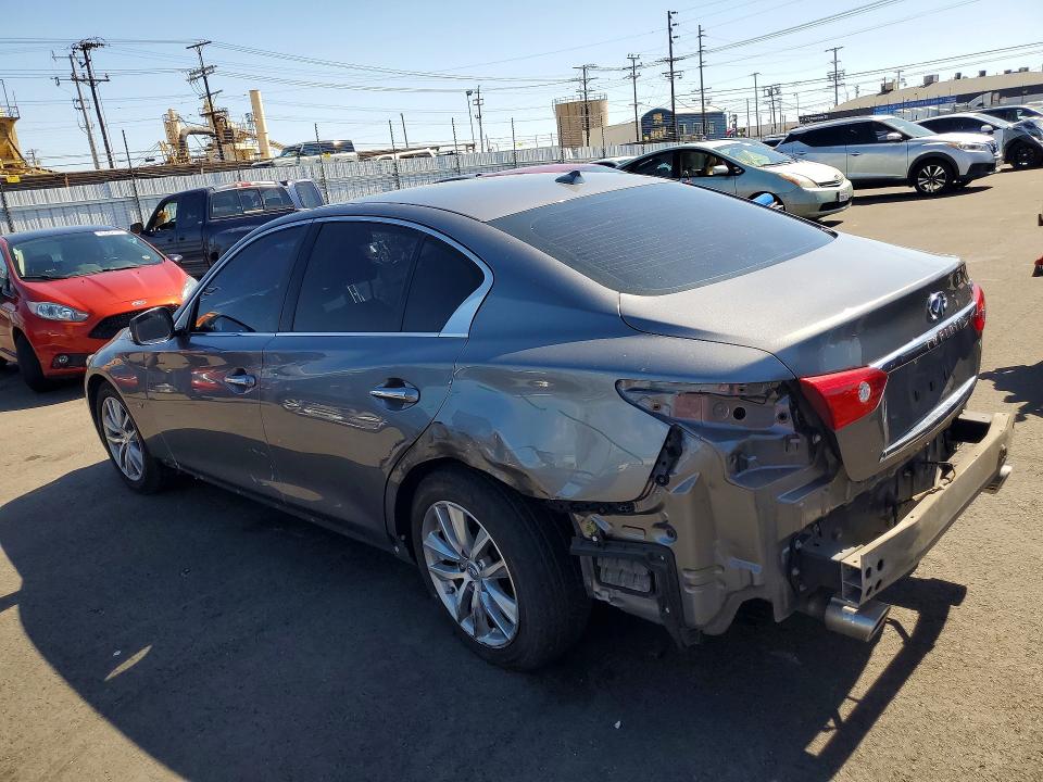 2015 Infiniti Q50 მანქანა იყიდება აუქციონზე, vin: JN1BV7AP4FM353795, აუქციონის ნომერი: 49668976