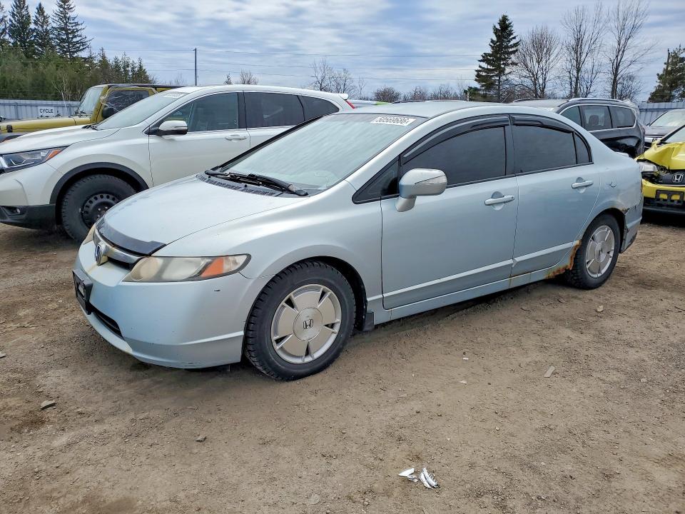 50569686 :رقم المزاد ، JHMFA36267S800669 vin ، 2007 Honda Civic مزاد بيع