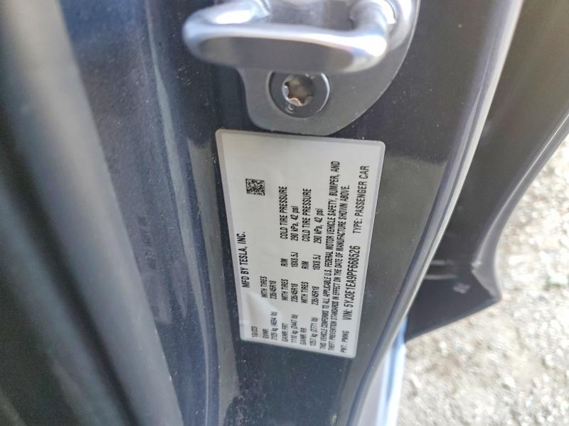 Продаж на аукціоні авто 2023 Tesla Model 3, vin: 5YJ3E1EA9PF668526, номер лоту: 52033676