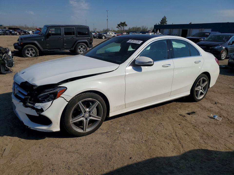 Aukcja sprzedaży 2017 Mercedes-benz C, vin: 55SWF4KB7HU195220, numer aukcji: 48767226