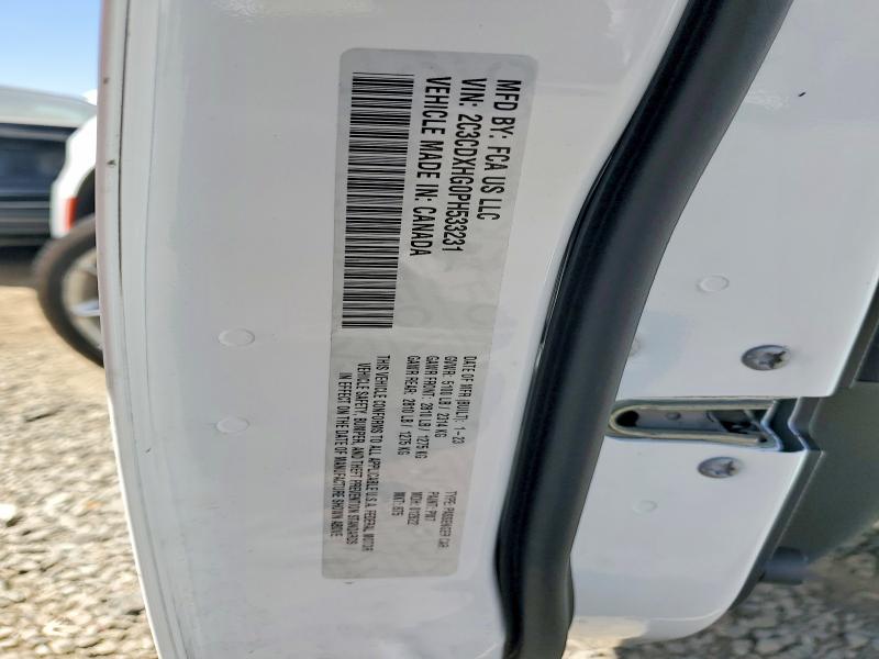 2023 Dodge Charger მანქანა იყიდება აუქციონზე, vin: 2C3CDXHG0PH533231, აუქციონის ნომერი: 48865076