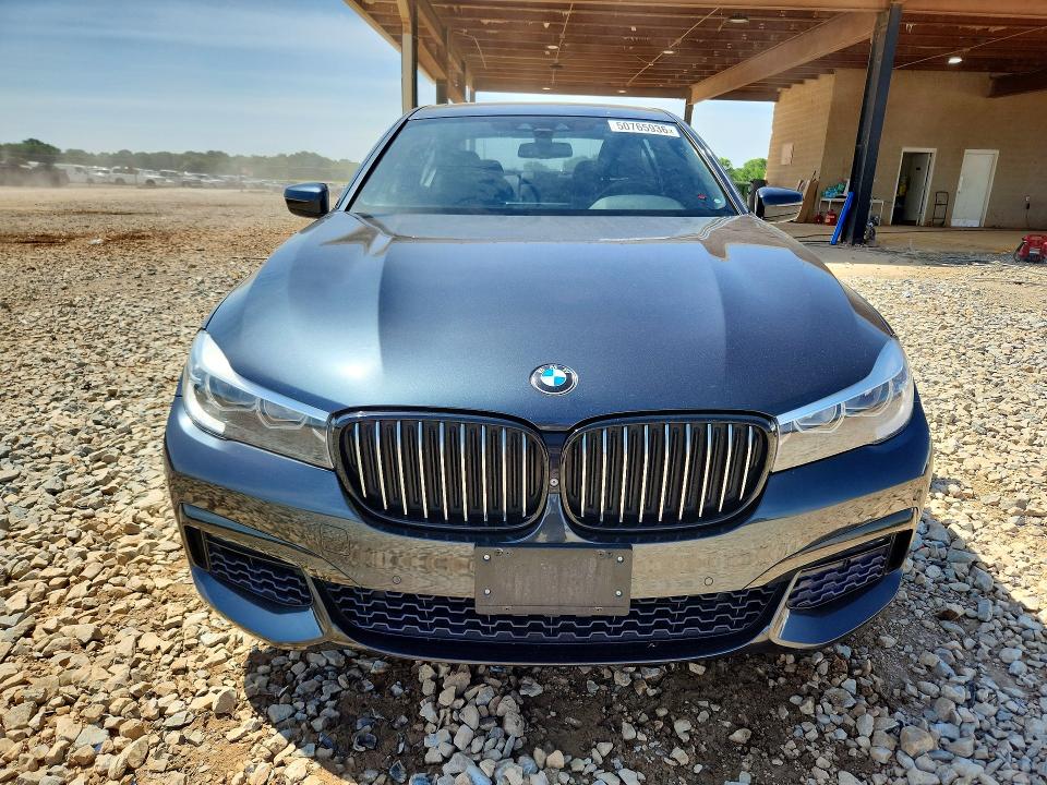 2017 Bmw 740 მანქანა იყიდება აუქციონზე, vin: WBA7E2C50HG740036, აუქციონის ნომერი: 50765936