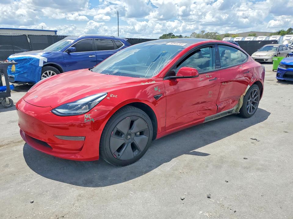 50546306 :رقم المزاد ، 5YJ3E1EA7MF955634 vin ، 2021 Tesla Model 3 مزاد بيع