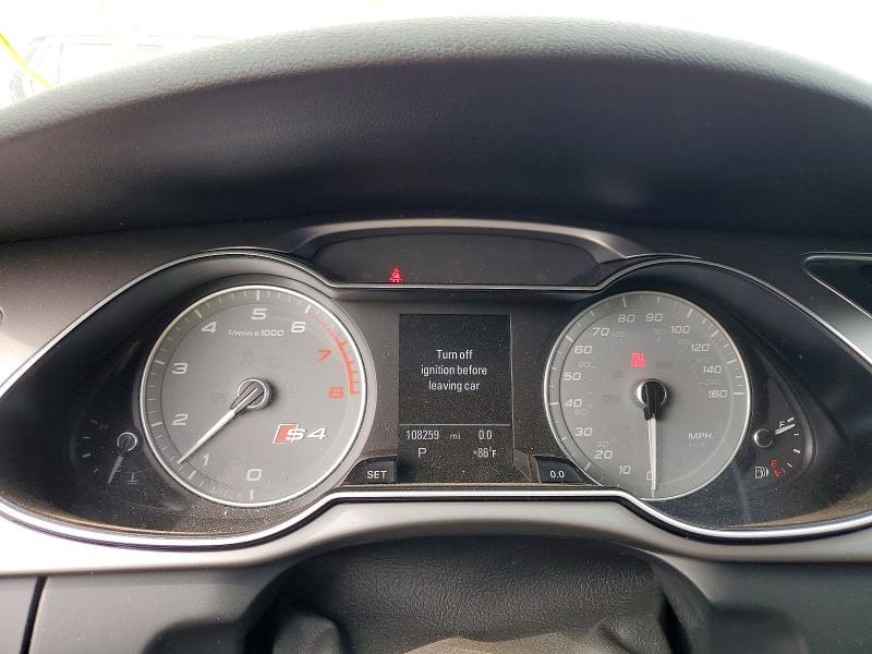 2014 Audi S4 მანქანა იყიდება აუქციონზე, vin: WAUBGAFL1EA078023, აუქციონის ნომერი: 48511706