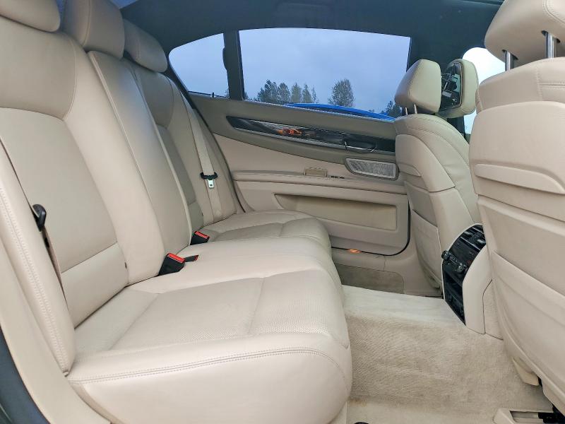 2013 Bmw 750 მანქანა იყიდება აუქციონზე, vin: WBAYE8C57DD133456, აუქციონის ნომერი: 49776846