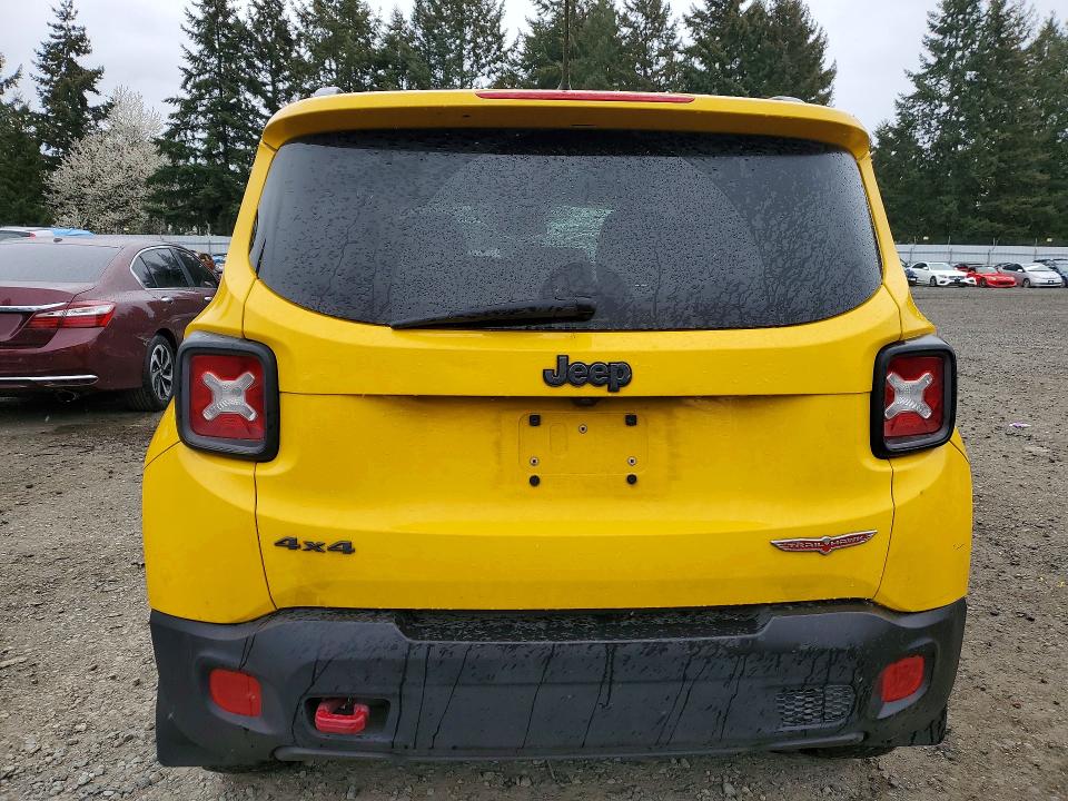 2016 Jeep Renegade მანქანა იყიდება აუქციონზე, vin: ZACCJBCT1GPD74620, აუქციონის ნომერი: 48868626