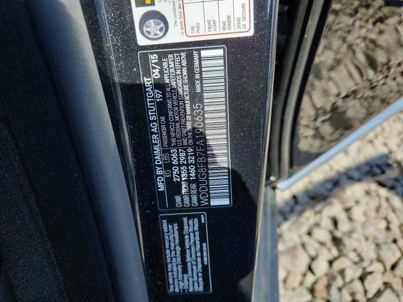 Продаж на аукціоні авто 2015 Mercedes-benz S, vin: WDDUG8FB7FA190635, номер лоту: 51146046
