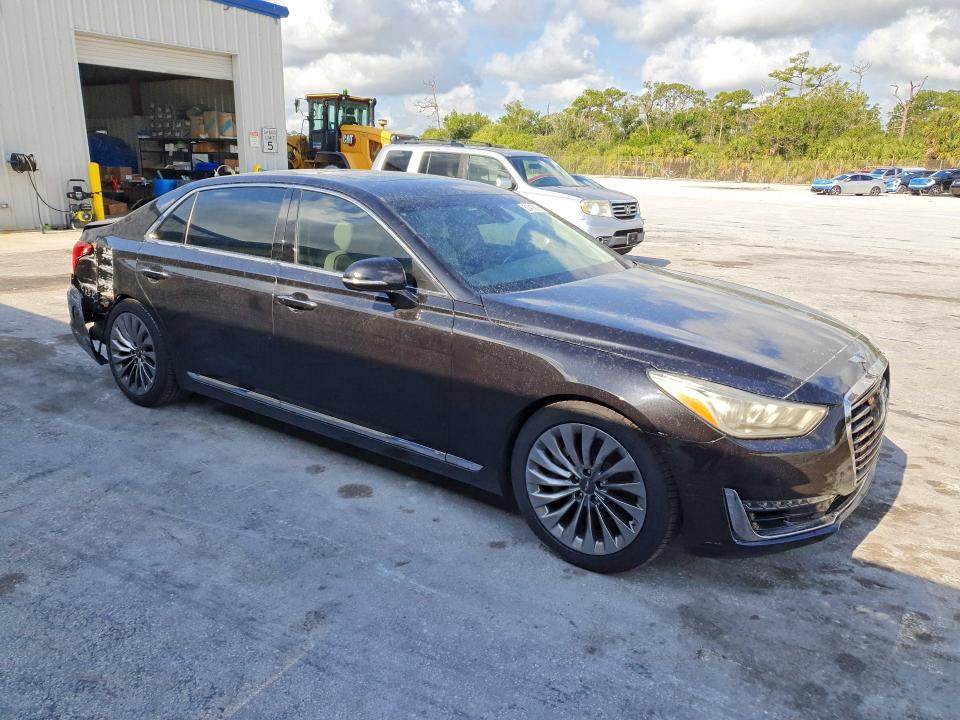 51414576 :رقم المزاد ، KMHG54JH3JU037125 vin ، 2018 Genesis G90 مزاد بيع