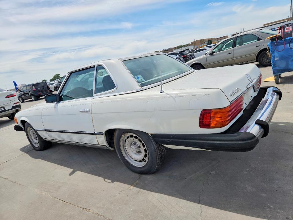 Aukcja sprzedaży 1982 Mercedes-benz 380, vin: WDBBA45A2CB012320, numer aukcji: 48705426