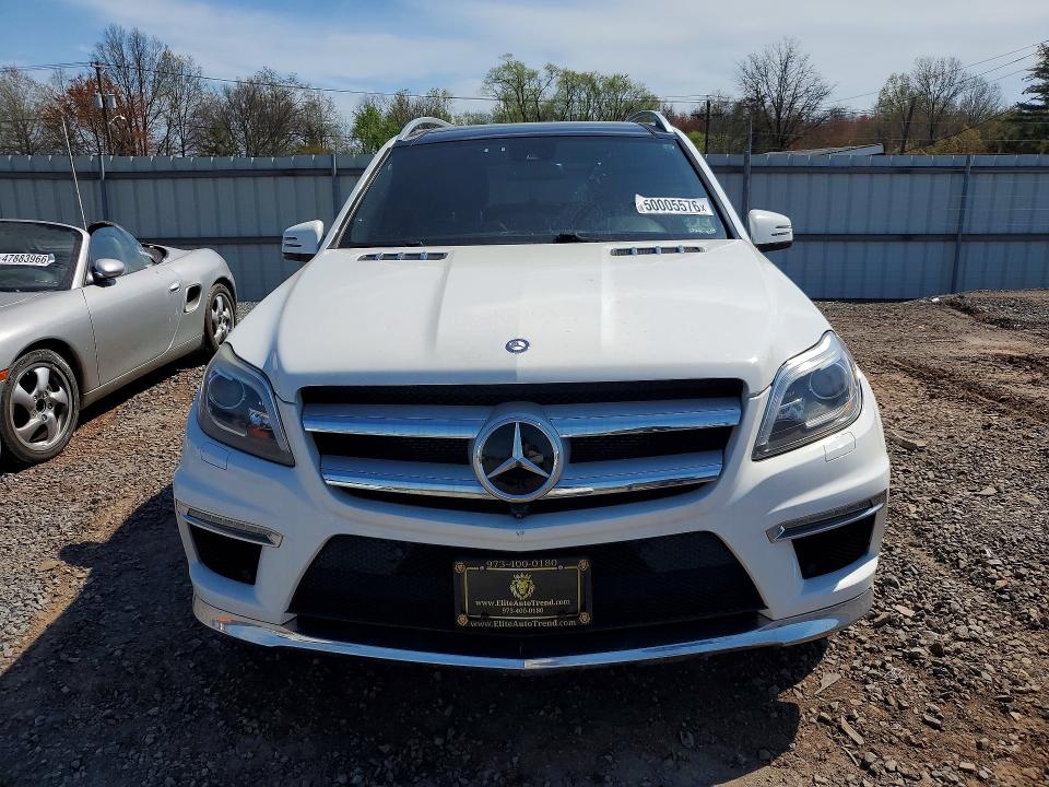 Auction sale of the 2015 Mercedes-benz Gl, vin: 4JGDF7DE7FA587603, lot number: 50005576