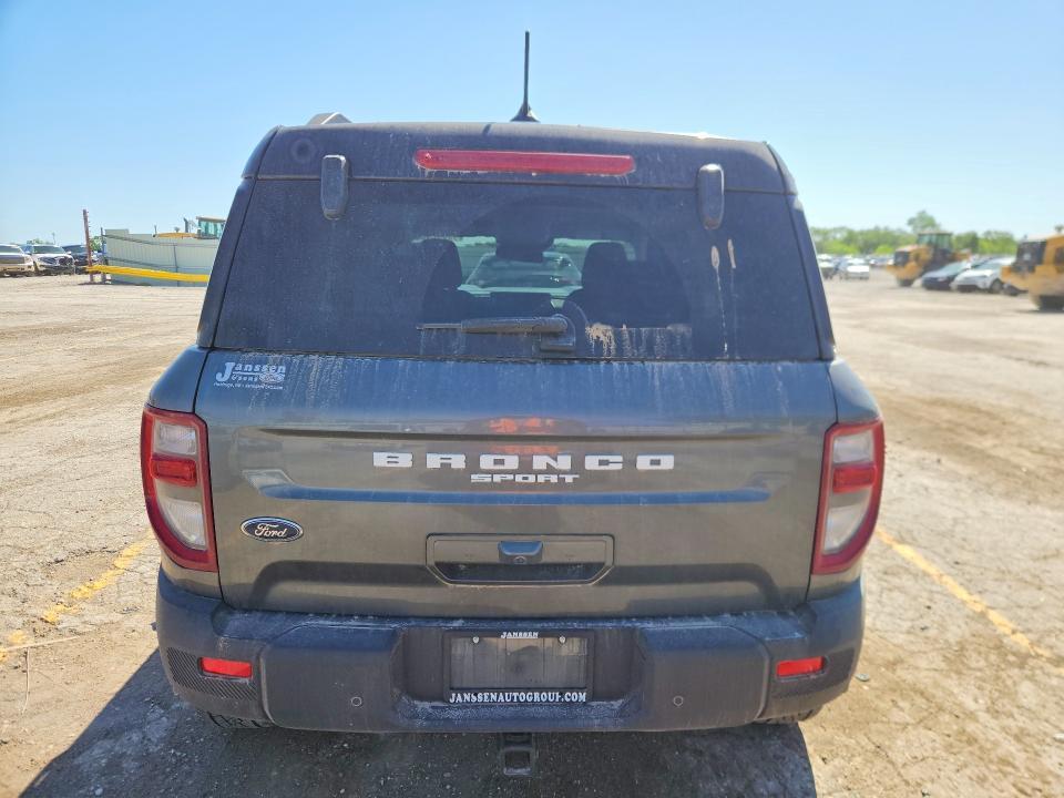 49962436 :رقم المزاد ، 3FMCR9DA6SRE67500 vin ، 2025 Ford Bronco Sport مزاد بيع