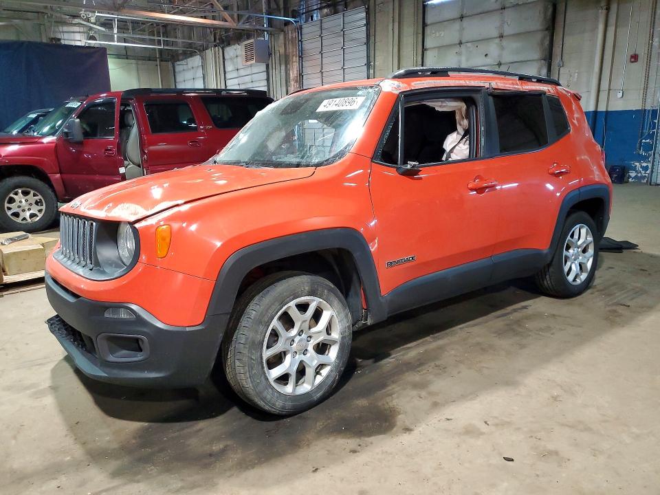 2016 Jeep Renegade მანქანა იყიდება აუქციონზე, vin: ZACCJBBT8GPE38895, აუქციონის ნომერი: 49140896