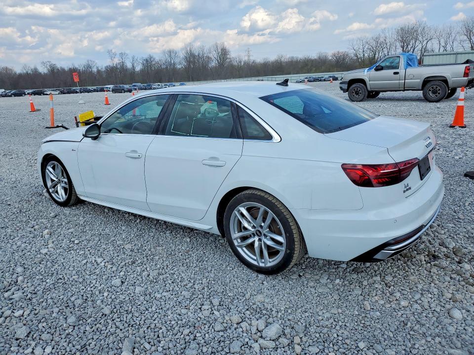 Продаж на аукціоні авто 2022 Audi A4, vin: WAUEAAF49NN002940, номер лоту: 48827146