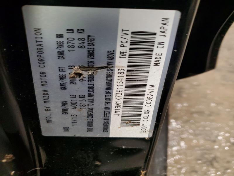Aukcja sprzedaży 2014 Mazda 3, vin: JM1BM1K73E1154183, numer aukcji: 49604326
