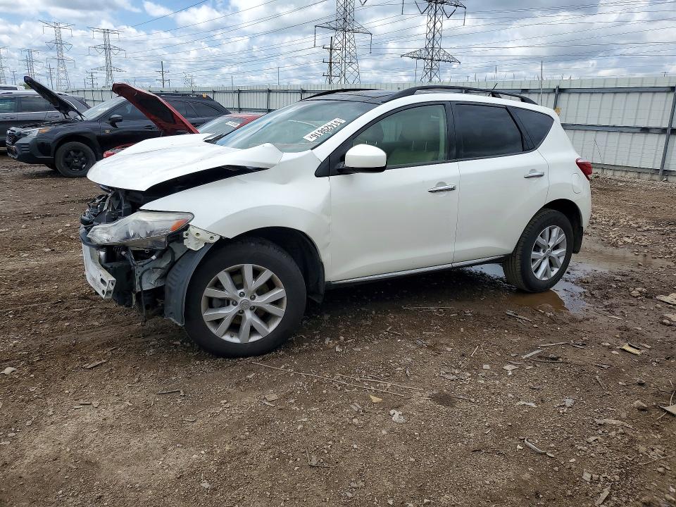 2012 Nissan Murano მანქანა იყიდება აუქციონზე, vin: JN8AZ1MW3CW226876, აუქციონის ნომერი: 51429816