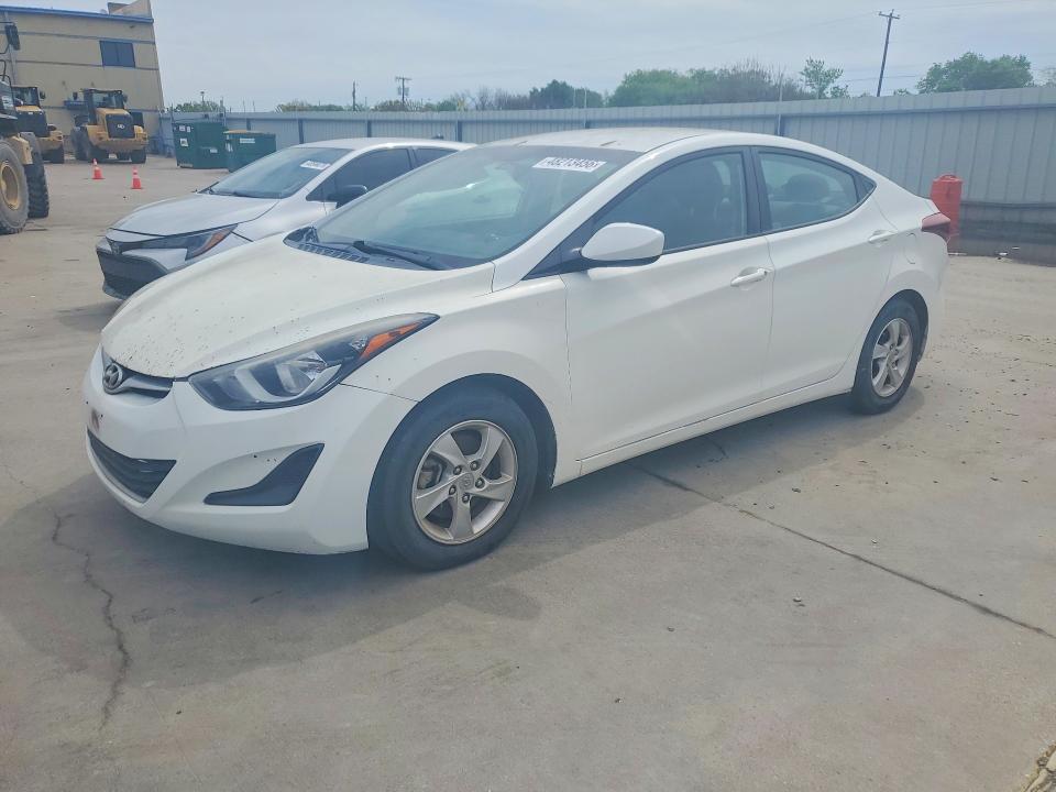 48213456 :رقم المزاد ، 5NPDH4AE0EH524044 vin ، 2014 Hyundai Elantra مزاد بيع