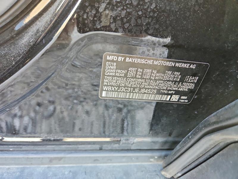 Продажа на аукционе авто 2018 Bmw X2, vin: WBXYJ3C31JEJ84525, номер лота: 49362226