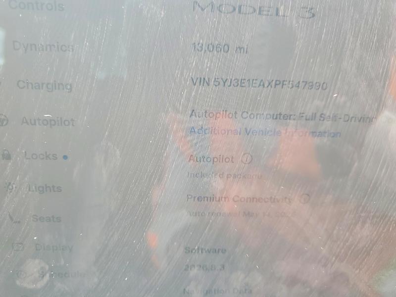 Aukcja sprzedaży 2023 Tesla Model 3, vin: 5YJ3E1EAXPF547990, numer aukcji: 51521576