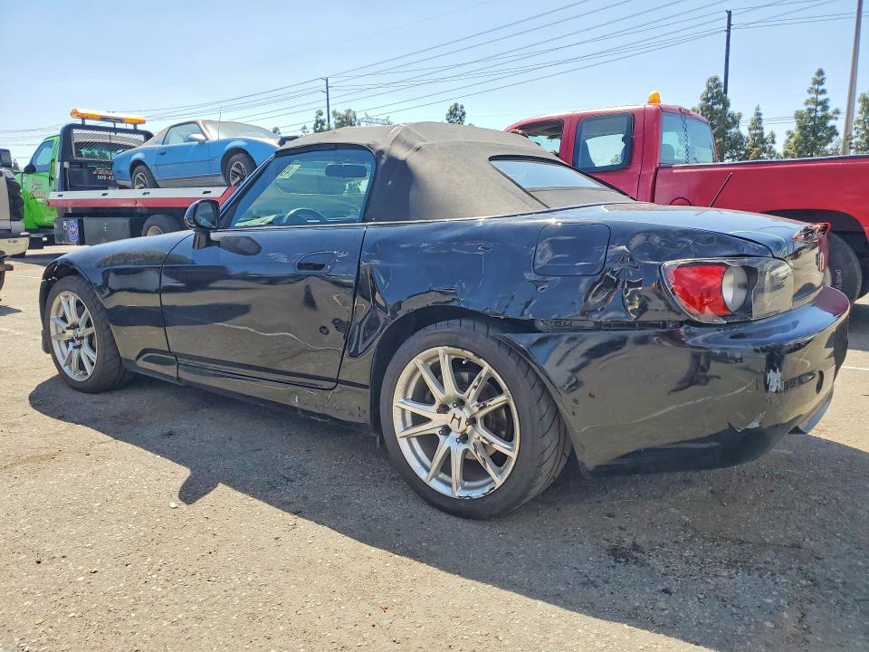2000 Honda S2000 მანქანა იყიდება აუქციონზე, vin: JHMAP1146YT002173, აუქციონის ნომერი: 49686876