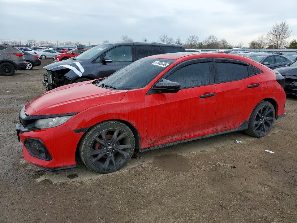 2017 Honda Civic მანქანა იყიდება აუქციონზე, vin: SHHFK7H44HU305016, აუქციონის ნომერი: 47880506