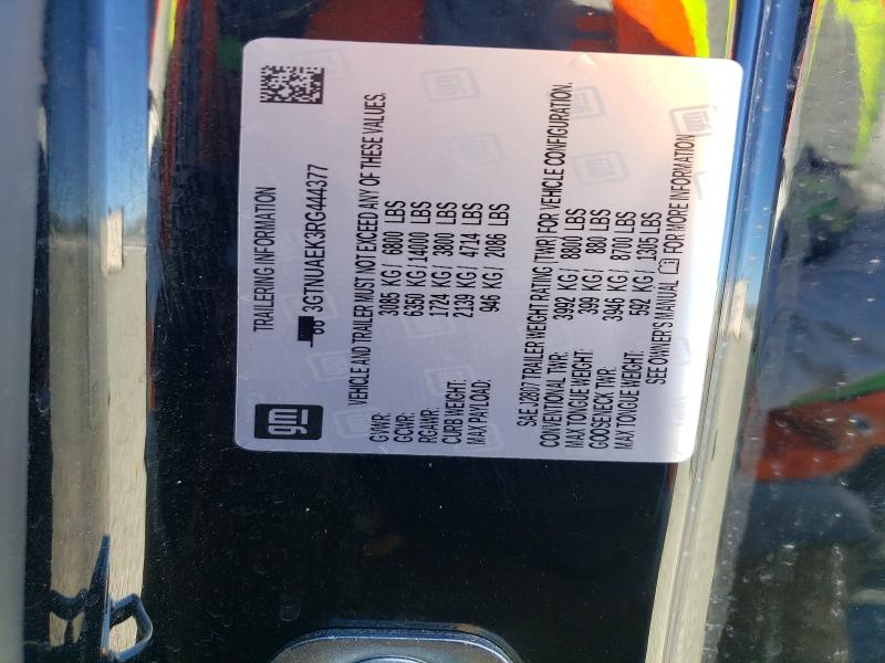 Продажа на аукционе авто 2024 Gmc Sierra, vin: 3GTNUAEK3RG444377, номер лота: 48583496