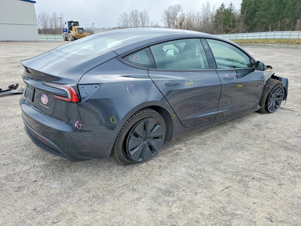 48680776 :رقم المزاد ، 5YJ3E1EB9SF890887 vin ، 2025 Tesla Model 3 مزاد بيع