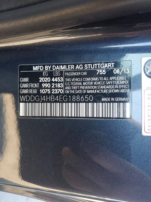 Продаж на аукціоні авто 2014 Mercedes-benz C, vin: WDDGJ4HB4EG188650, номер лоту: 49813326