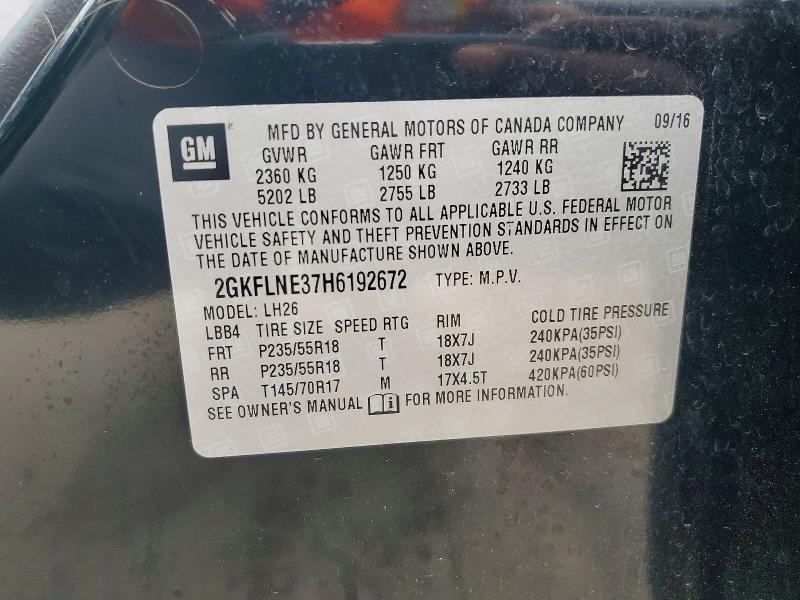 Продажа на аукционе авто 2017 Gmc Terrain, vin: 2GKFLNE37H6192672, номер лота: 48242166