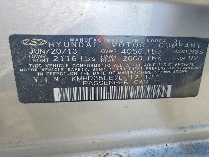 Продаж на аукціоні авто 2013 Hyundai Elantra Gt, vin: KMHD35LE7DU124127, номер лоту: 50444756