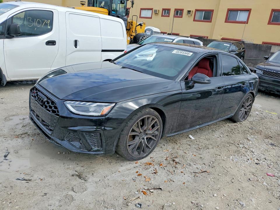 2024 Audi S4 მანქანა იყიდება აუქციონზე, vin: WAUB4AF47RA082407, აუქციონის ნომერი: 48385566