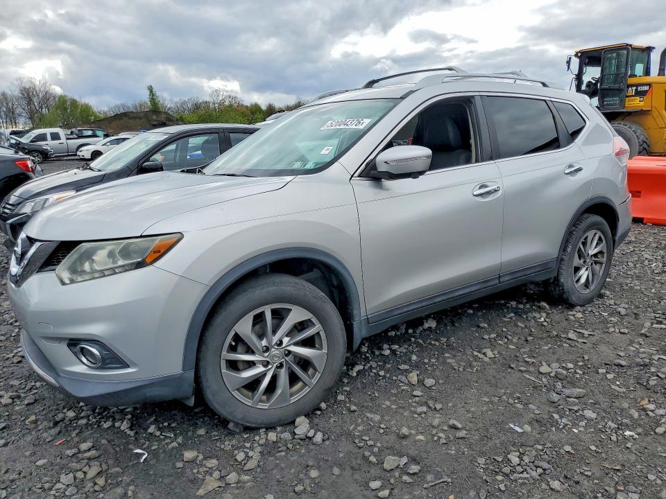2014 Nissan Rogue მანქანა იყიდება აუქციონზე, vin: 5N1AT2MVXEC804157, აუქციონის ნომერი: 52004376