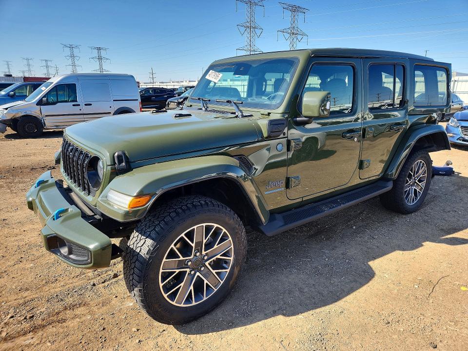 49179166 :رقم المزاد ، 1C4RJXU64RW198278 vin ، 2024 Jeep Wrangler مزاد بيع