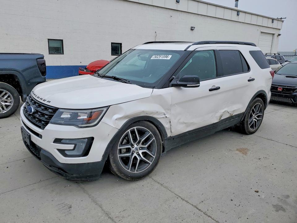 50291596 :رقم المزاد ، 1FM5K8GT4HGE37903 vin ، 2017 Ford Explorer مزاد بيع