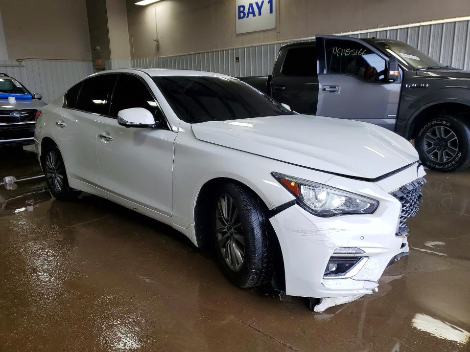 2022 Infiniti Q50 მანქანა იყიდება აუქციონზე, vin: JN1EV7BR3NM340967, აუქციონის ნომერი: 49465916