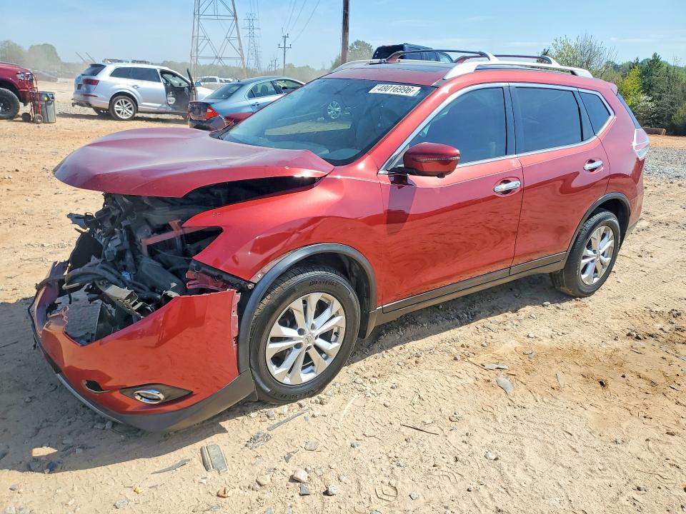 48016996 :رقم المزاد ، 5N1AT2MV8GC809537 vin ، 2016 Nissan Rogue مزاد بيع
