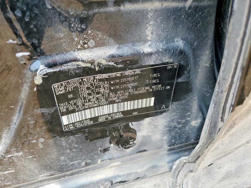 51256186 :رقم المزاد ، 2T3ZFREV0GW310007 vin ، 2016 Toyota Rav4 مزاد بيع
