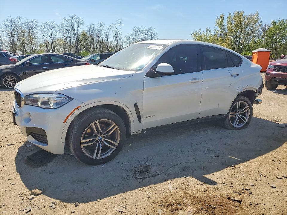 2017 Bmw X6 მანქანა იყიდება აუქციონზე, vin: 5UXKU2C35H0U30082, აუქციონის ნომერი: 48903666