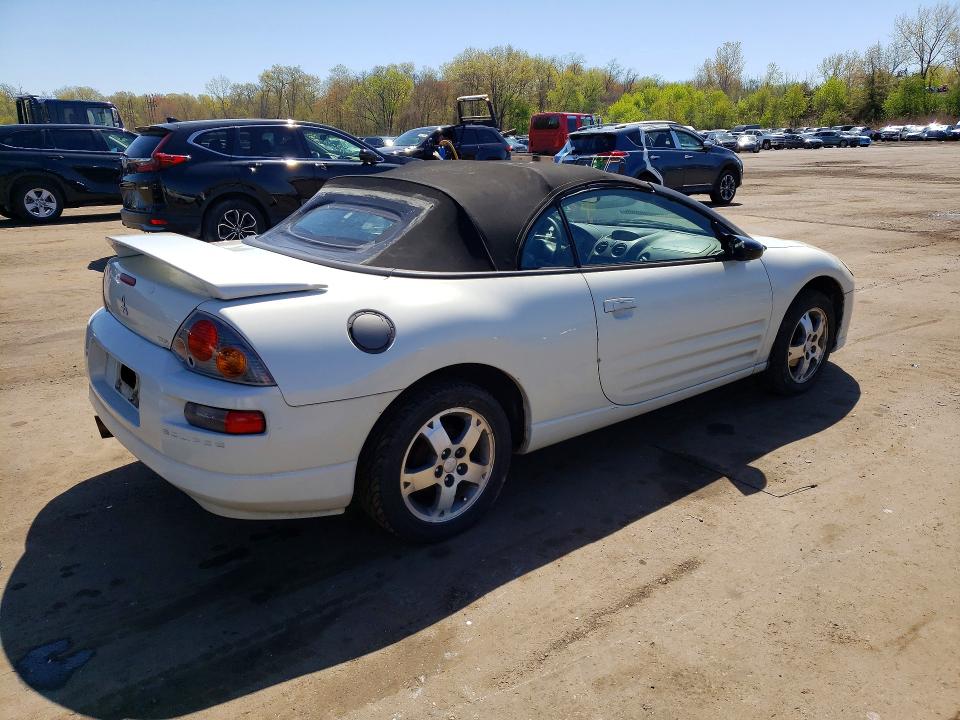 Продаж на аукціоні авто 2003 Mitsubishi Eclipse, vin: 4A3AE45GX3E023745, номер лоту: 50750006