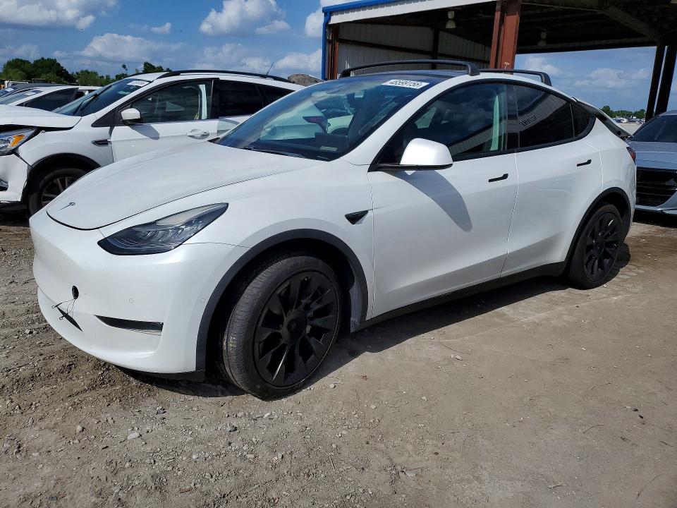Продажа на аукционе авто 2020 Tesla Model Y, vin: 5YJYGDEE3LF042906, номер лота: 48599156