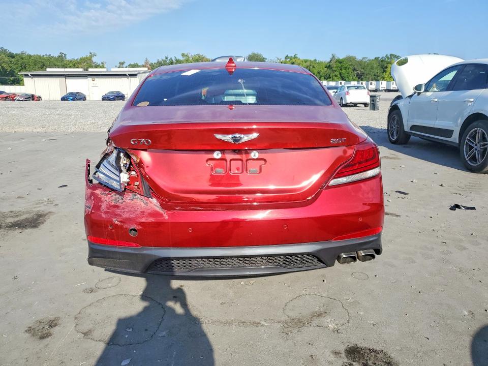 Auction sale of the 2019 Genesis G70, vin: KMTG44LA3KU019198, lot number: 50395186