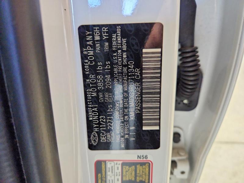 48057736 :رقم المزاد ، KMHLM4DG3RU711340 vin ، 2024 Hyundai Elantra مزاد بيع