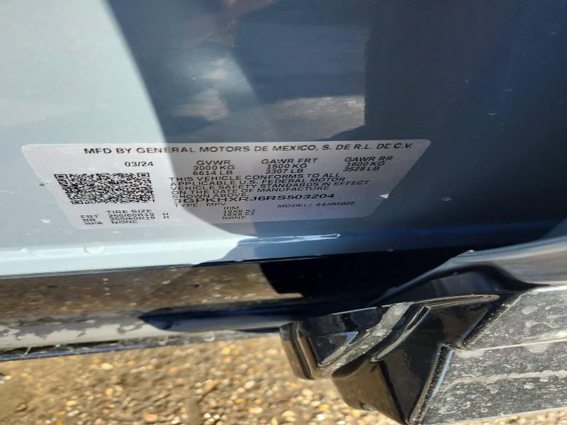 49979806 :رقم المزاد ، 3GPKHXRJ6RS503204 vin ، 2024 Honda Prologue مزاد بيع