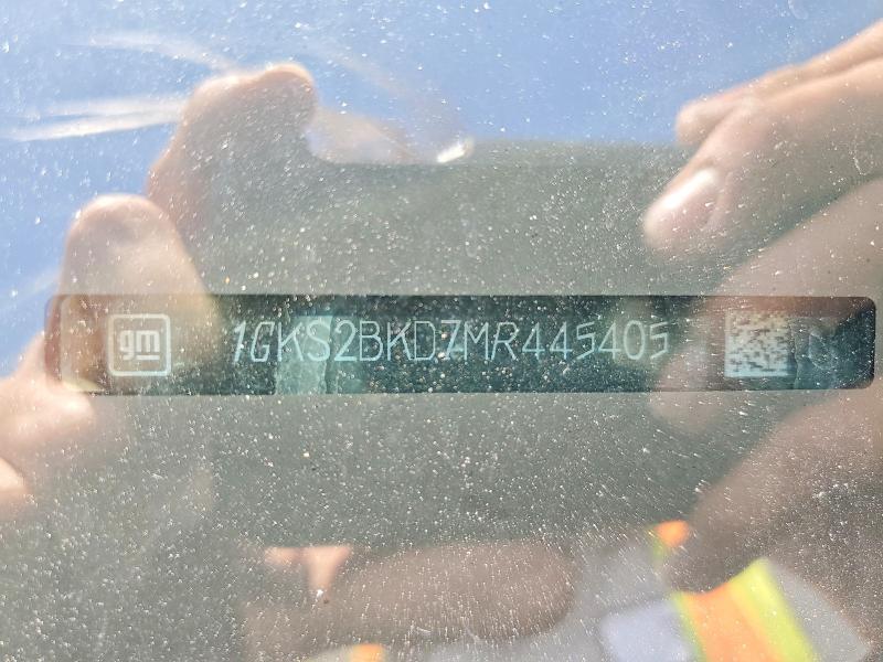 2021 Gmc Yukon მანქანა იყიდება აუქციონზე, vin: 1GKS2BKD7MR445405, აუქციონის ნომერი: 49478626