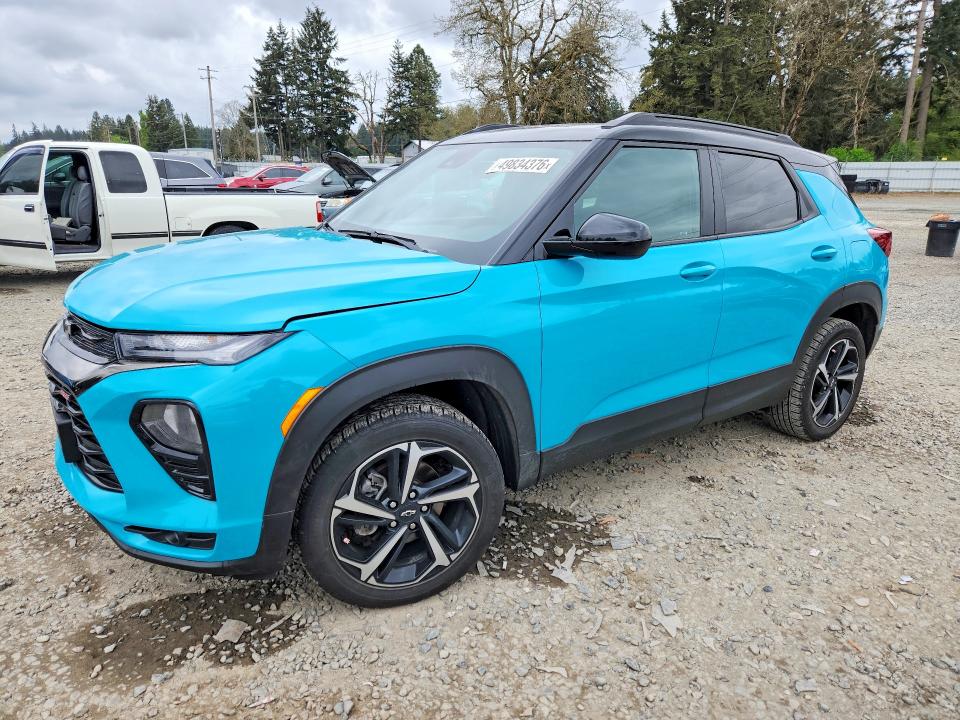 Продаж на аукціоні авто 2021 Chevrolet Trailblazer, vin: KL79MUSL1MB157909, номер лоту: 49834376