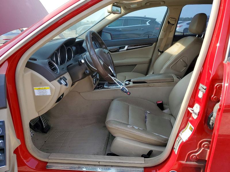 51488076 :رقم المزاد ، WDDGF4HBXEA938170 vin ، 2014 Mercedes-benz C مزاد بيع