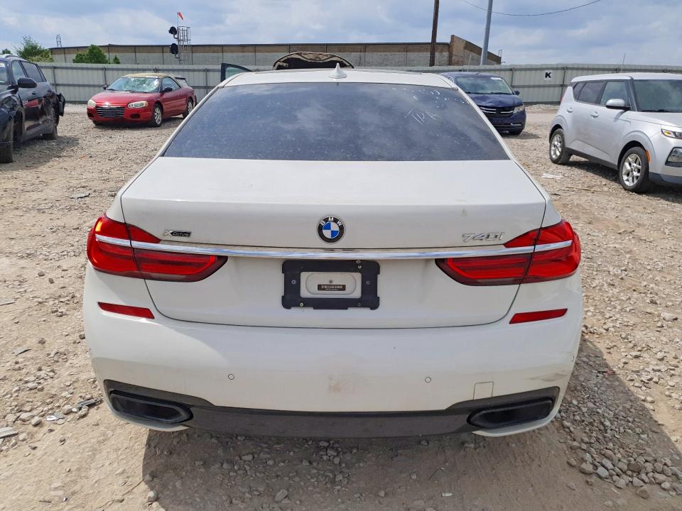 Aukcja sprzedaży 2017 Bmw 740, vin: WBA7E4C52HGU99527, numer aukcji: 50127936